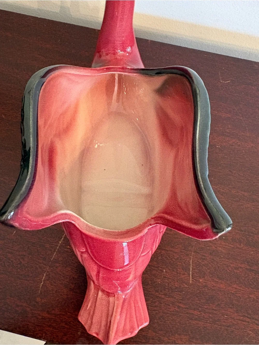 Vintage MCM Pink Flamingo /Swan planter by Maddux of California - ceramic